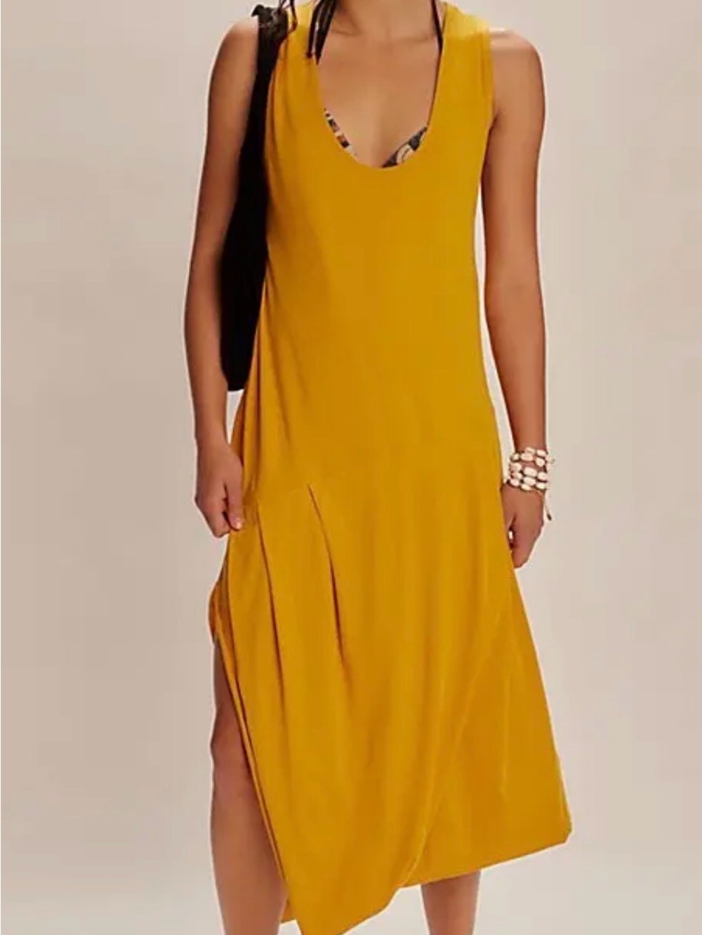 Free People Free-est Monika Midi Dress in Mango Juice